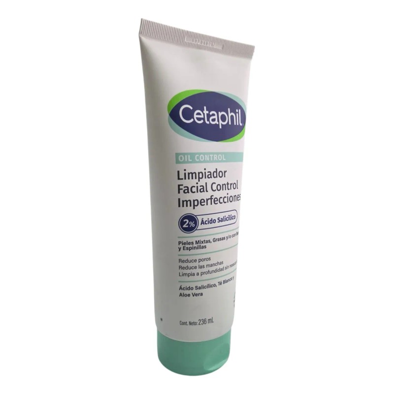 Cetaphil Oil Control Limpiador Facial Control Imperfecciones Grasa Día/noche