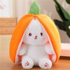 champracer Cuddly Toy Rabbit, Rabbit Hide, Flip Plush Toy, Stuffed