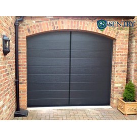 Magnetic Garage Door Screen - Single Car - 7'h x 8'w (Double Also Available) - 60g Fiberglass Mesh - Stronger 1,400gs High Energy Magnets - Weighted Bottom - Tie Backs - Wind Resistors - Black