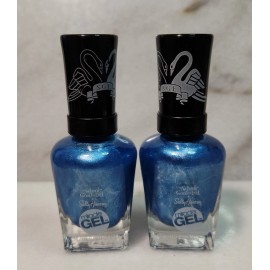 Sally Hansen 2 Sally Hansen Miracle Gel Step 1 891 Blue Nail Color Polish