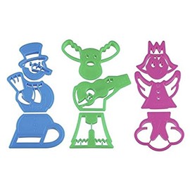 Dr.Oetker Cutter Cookie-Puzzle Set of 9 6x1,5 cm, Multi-Colour, 6 x 6 x 1.5 cm