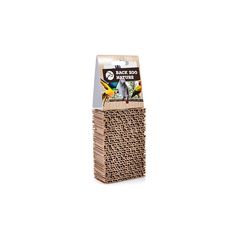 HappyBird Corrugated Cardboard Seat Board for Shredding, Cardboard Treat Block,