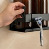 Minismus Shower Shelf No Drilling Black Shower Shelf with Safety