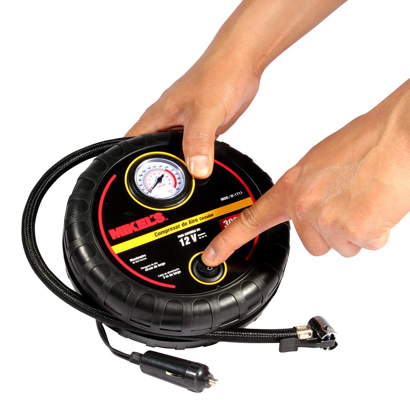 MIKEL´S Compresor de Aire Circular 12 V (250 PSI)