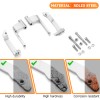 RI 1" Outward 2" Forward Driver Floorboard Relocations for 09-24