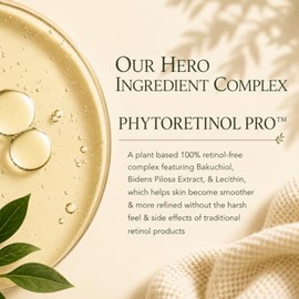 NutraVive® Crema Crepey para la piel de cuerpo completo - PhytoRetinol PRO™, Matrixyl 3000®, colágeno, ceramidas, escualano, niacinamida y péptido de cobre - Hidratante reafirmante diario para piel