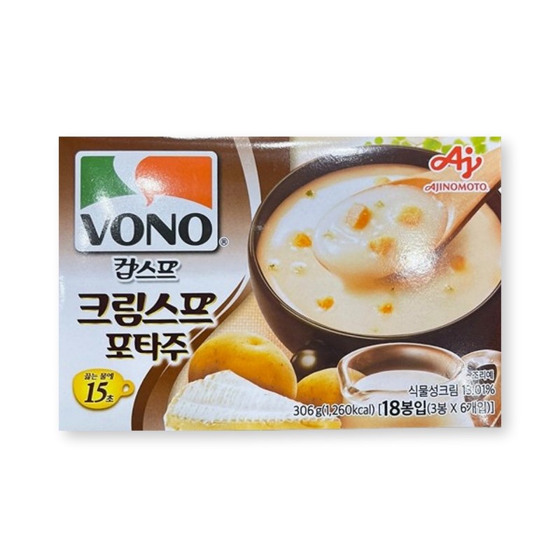 Bono Bono Mushroom Soup 18 Pieces Porcini Cream Corn /