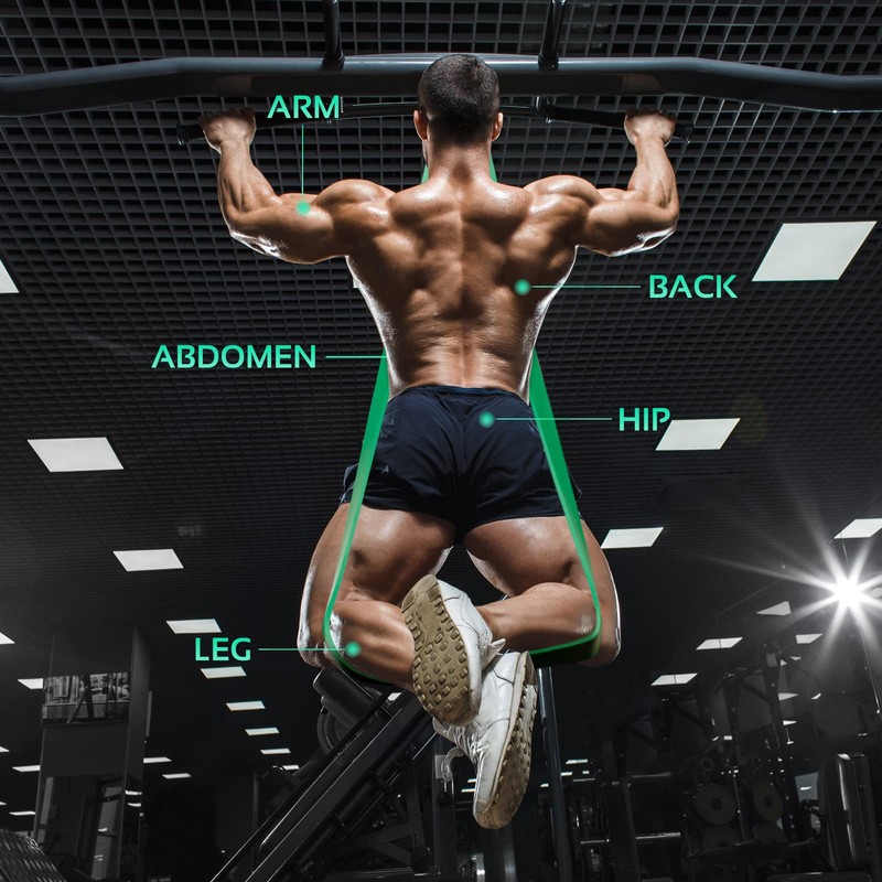 TheFitLife Resistance Pull Up Bands - Pull-Up Assist Exercise Bands,