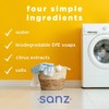 SANZ Hypoallergenic and Biodegradable Laundry Detergent - Outperforms Leading Brands*,