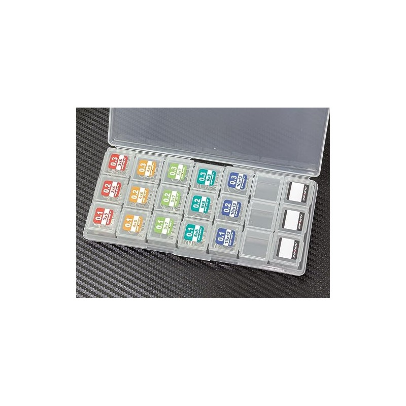 INFINITY A0079 Small Plastic Case (3 Strands/7 Pieces)