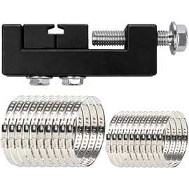 CV Boot Clamp Tool,Axle Dust Boot Install & Removal Tool with 20 Pack 304 Stainless Steel Clamps,Ideal for Car,Truck,ATV and SUV Drive Shaft Repair