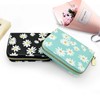 AfitLulu Credit Card Holder for Women, RFID-Blocking Daisy Prints Card