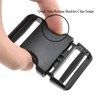 HAO PRO Quick Side Release Buckles Clips Snaps Dual Adjustable