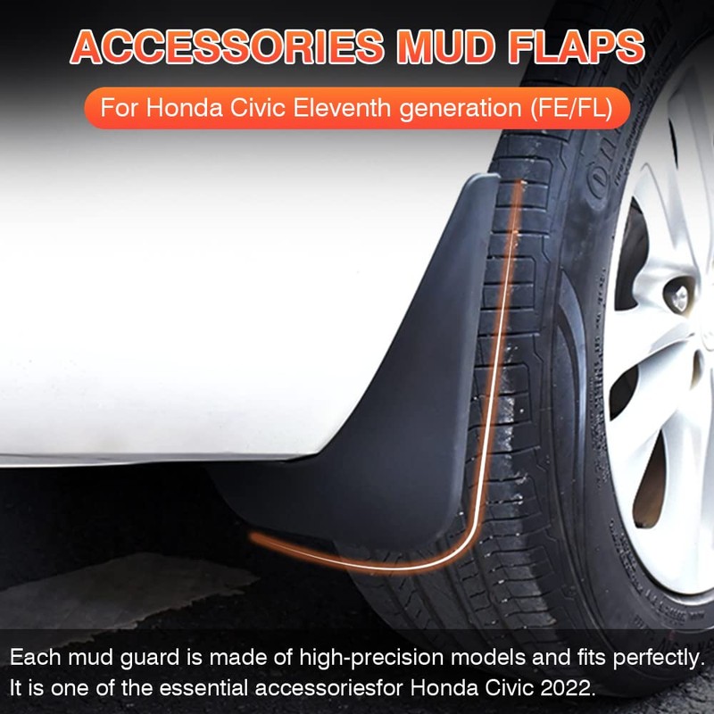 Autorder Mud Flpas Splash Guards for 2022 2023 2024 2025