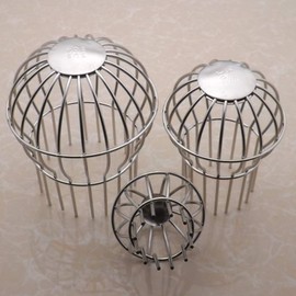 Gutter Guard,304 Stainless Steel 2.87 inch Cleaning Rooftop Filter Strainer,Drain Cover Cleaning Tool,Outdoor Roof Blocking Proof Line Cap Round Floor Net Cover,Keep Water Flow Free(50 Tubes)