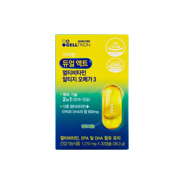 Innerlab Dual Act Multivitamin Altige Omega 3 1210mg / 이너랩