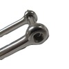 Stainless Steel Wide D Shackle 10MM X2 (Long Dee Link