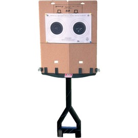 MTM JMTS-40 Jammit Compact Target Stand, Double Stake, 24" Off Ground, USA Made, Black