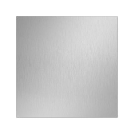 Uxney 2mm Stainless Steel Sheet 4x4 Inch, 430 Magnetic Stainless Steel Plate, 14 Gauge Metal Sheet for Wall, DIY, Crafts, Jewelry, Electrical Repair (1 Pack)
