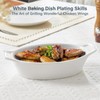 ONEMORE Oval Au Gratin Baking Dish, 20 oz Small Casserole