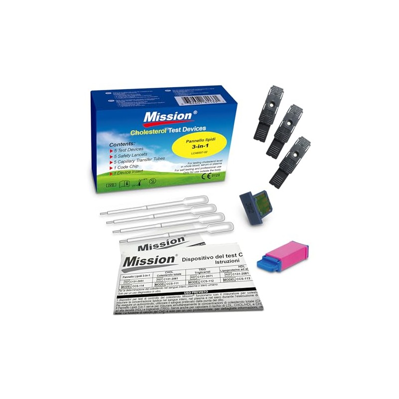 PANNELLO PROFILO LIPIDICO 3in1 + CAPILLARI per codice 23932