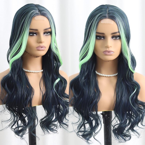 SISIFIRE Highlight Long Deep Wave Wigs for Women Long Curly