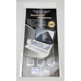 AOC/Omega NEW Leatherette Black PC Notebook Briefcase Carrying Bag + 12"-18"  KB Protector