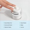 Airless Pump Jar - 0.5 Oz Lotion Dispenser with Pump