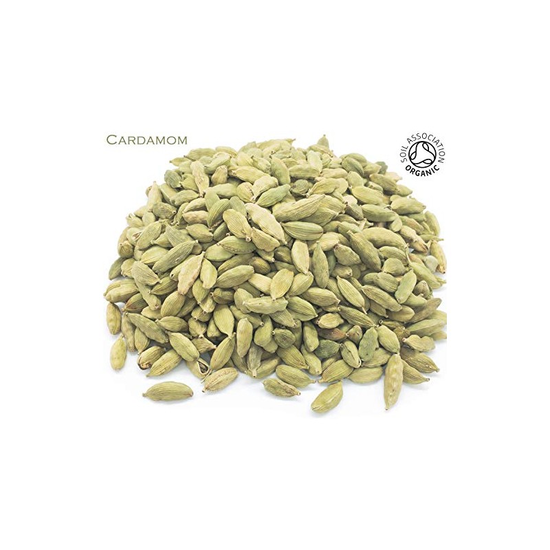 Organic Cardamom Pure Herbal Infusion (25 Unbleached Tea Bags -