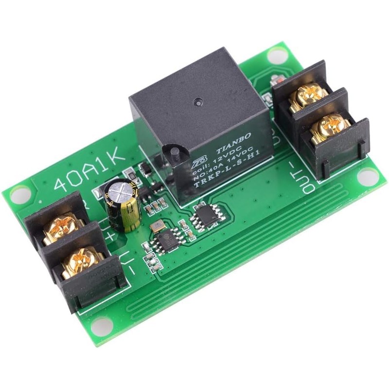 DC 12V 40A Relay Remote Control Switch, 433Mhz 1CH Remote