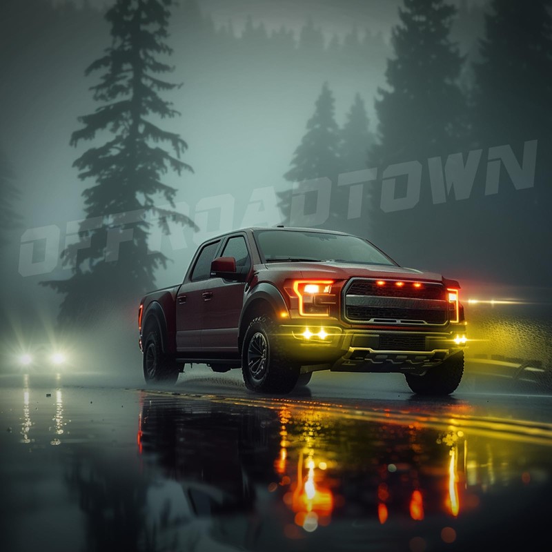 OFFROADTOWN Fog Lights 3'' SAE Yellow LED Pods DOT Approved