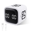 GuDoQi Multi-function Cube Timer, 5/10/30/60 Min & Custom Count Down,