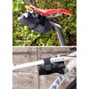 Gorix Saddle Bag, Road Bike, Waterproof, Bicycle Saddle Roll (GURURIN),