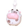 Cartoon Animal Hanging Neck Fan with Lanyard Battery Powered Bladeless