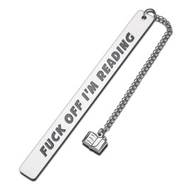 Fun Bookmarks Male and Female Bookmarks Booklovers Fun Gifts for Friends Valentine's Day Gifts for him She gave Adult Teen Boys Girls Book Accessories Book Readers Birthday Gifts