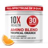 10X Health Amino Acids - 30 Servings of EAA &