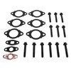 Exhaust Manifold Gasket Bolts Kit, 525985139431913916691 Compatible with Cummins ISL