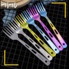 TiTo Titanium Cutlery Set Outdoor Camping Ultra Lightweight Tableware Spoon