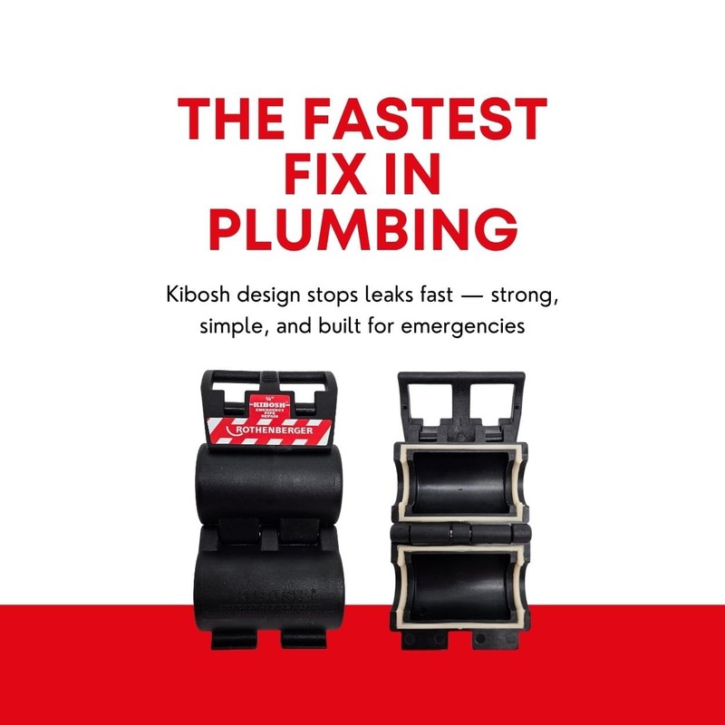 Rothenberger Kibosh Emergency Pipe Repair - Quick, Easy and Professional