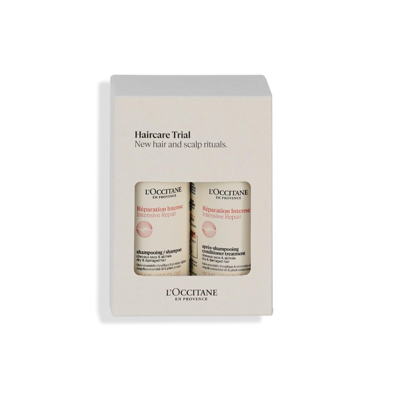 L'Occitane Intensive Repair Trial Damage Care Shampoo Conditioner Set Trial