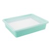 Storex Letter Size Flat Storage Tray – Organizer Bin with