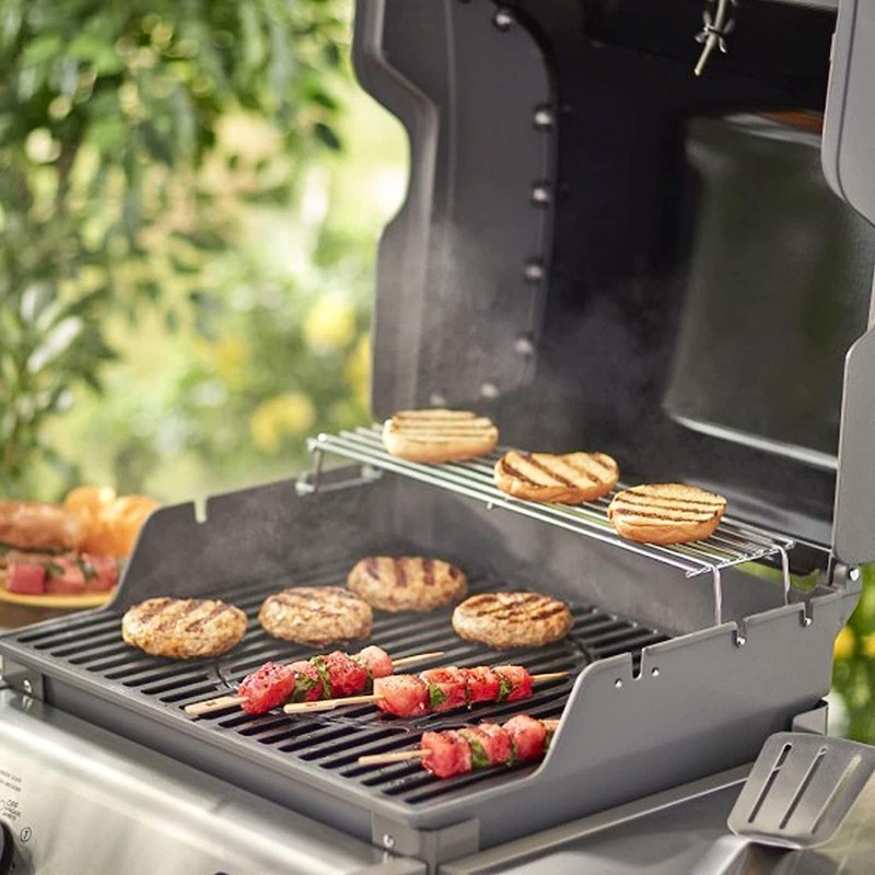 7641 Grill Warming Rack for Weber Spirit E310, S310,E320, E330,