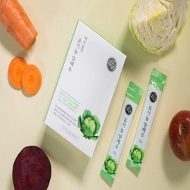 Jeju Farm (현대홈쇼핑)제주농장 유기농 양배추스틱 3박스 (Hyundai Home Shopping) Jeju Farm Organic Cabbage Sticks 3 Boxes