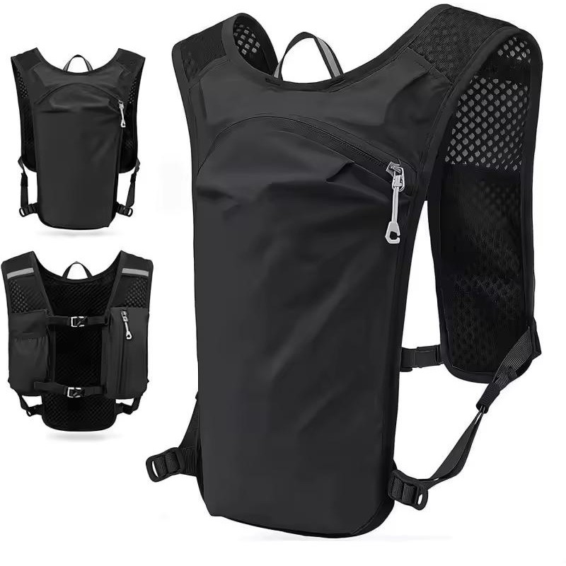 Running Hydration Vest for Women and Men– Lightweight Nylon Chest