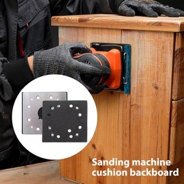 JRSHOME 151284-00 151284-00SV 1/4 Sheet Sander Pad Backing Plate Replacement for DeWalt DW412 Type 2, DW412 Type 1