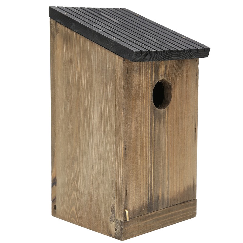 Wooden Pet Bird Nests House Nesting Box Birdhouse Accessories for