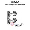 IKEA BESTA Soft Closing Push-Open Hinge
