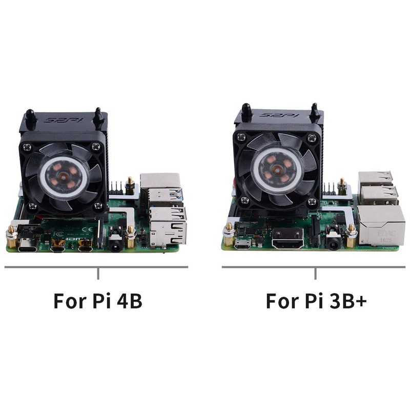 GeeekPi ICE Tower Cooler with RGB Cooling Fan & Aluminum