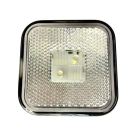 White LED Marker Light Position Light E9 Truck Car Trailer
