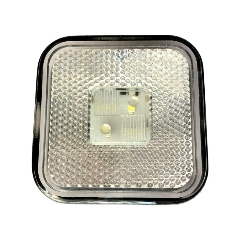 White LED Marker Light Position Light E9 Truck Car Trailer
